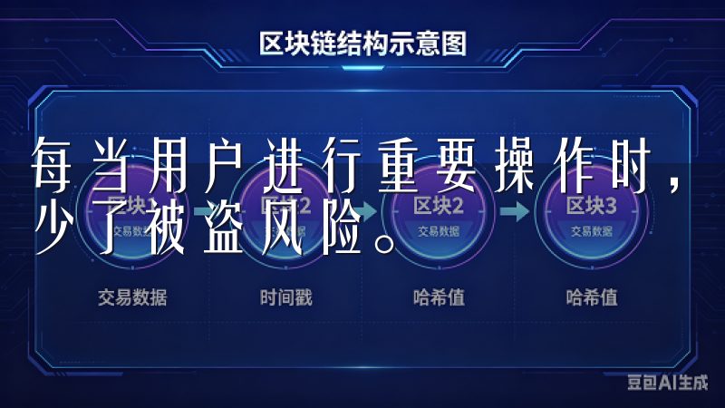 每当用户进行重要操作时，系统都会发送安全验证提醒，大大减少了被盗风险。